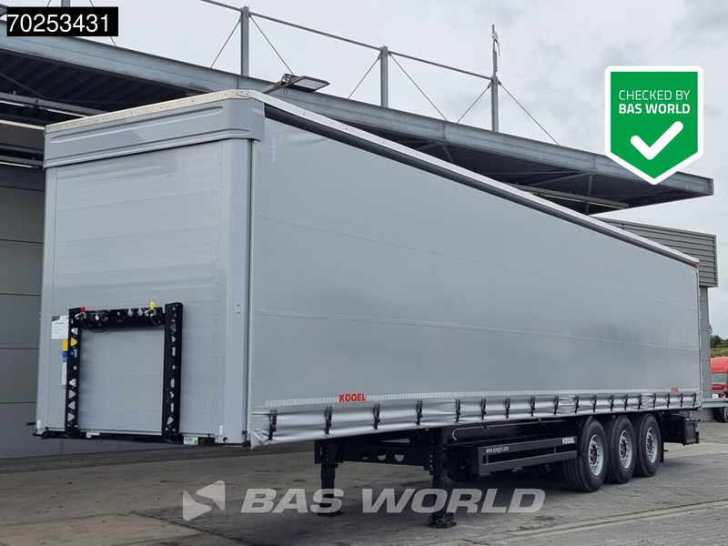 Kögel S24-1 3 axles NEW HUBDACH Liftachse Lifting+ Sliding Roof - Тентований напівпричіп: фото 1 Kögel S24-1 3 axles NEW HUBDACH Liftachse Lifting+ Sliding Roof - Тентований напівпричіп: фото 1