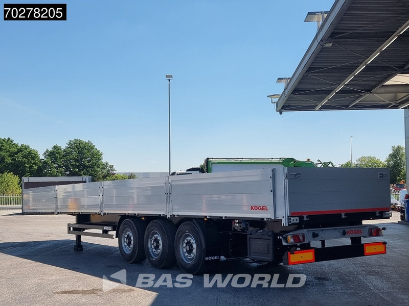 Kögel S24-1 OPEN Liftachse Bordwände - Бортовий напівпричіп/ Платформа: фото 2 Kögel S24-1 OPEN Liftachse Bordwände - Бортовий напівпричіп/ Платформа: фото 2