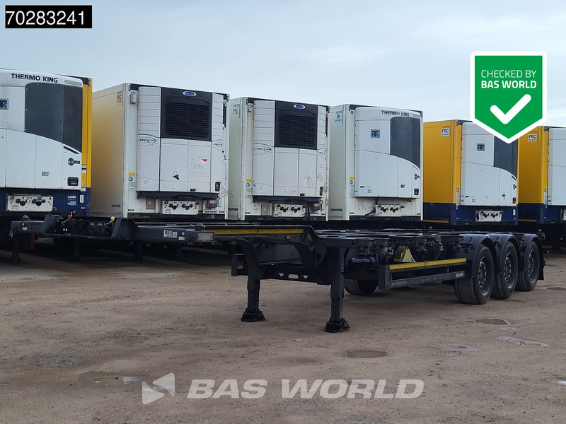 Kögel S24-2 TUV 03/26 2x20ft 1x30ft 1x40ft SAF - Контейнеровоз/ Змінний кузов напівпричіп: фото 1 Kögel S24-2 TUV 03/26 2x20ft 1x30ft 1x40ft SAF - Контейнеровоз/ Змінний кузов напівпричіп: фото 1