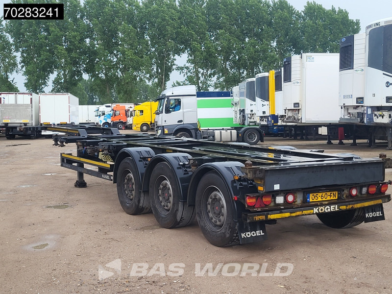 Kögel S24-2 TUV 03/26 2x20ft 1x30ft 1x40ft SAF - Контейнеровоз/ Змінний кузов напівпричіп: фото 2 Kögel S24-2 TUV 03/26 2x20ft 1x30ft 1x40ft SAF - Контейнеровоз/ Змінний кузов напівпричіп: фото 2