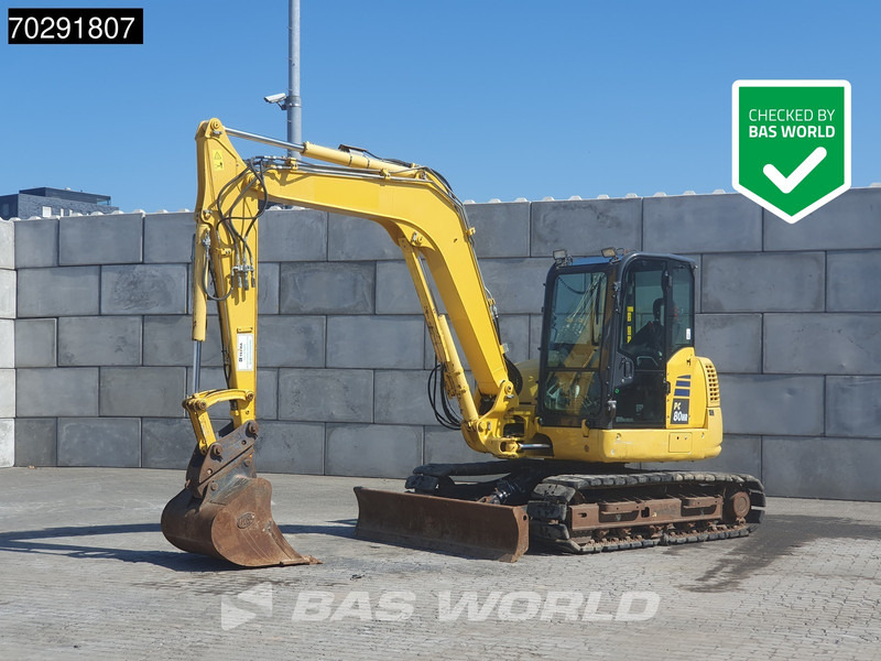 Komatsu PC80 MR-5 A/C - Міні-екскаватор: фото 1 Komatsu PC80 MR-5 A/C - Міні-екскаватор: фото 1