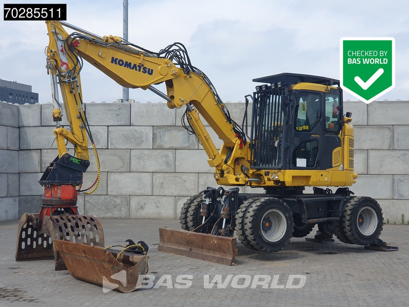 Komatsu PW118 MR -11 - Колісний екскаватор: фото 1 Komatsu PW118 MR -11 - Колісний екскаватор: фото 1