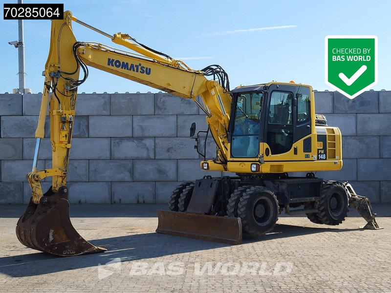 Komatsu PW148 -8 - Колісний екскаватор: фото 1 Komatsu PW148 -8 - Колісний екскаватор: фото 1