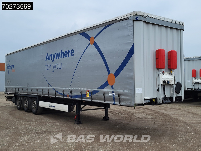 Krone SD 3 axles Edscha Anti-Vandalimus-Plane Alcoa's - Тентований напівпричіп: фото 3 Krone SD 3 axles Edscha Anti-Vandalimus-Plane Alcoa's - Тентований напівпричіп: фото 3