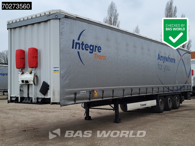 Krone SD 3 axles Edscha Anti-Vandalimus-Plane Alcoa's - Тентований напівпричіп: фото 1 Krone SD 3 axles Edscha Anti-Vandalimus-Plane Alcoa's - Тентований напівпричіп: фото 1