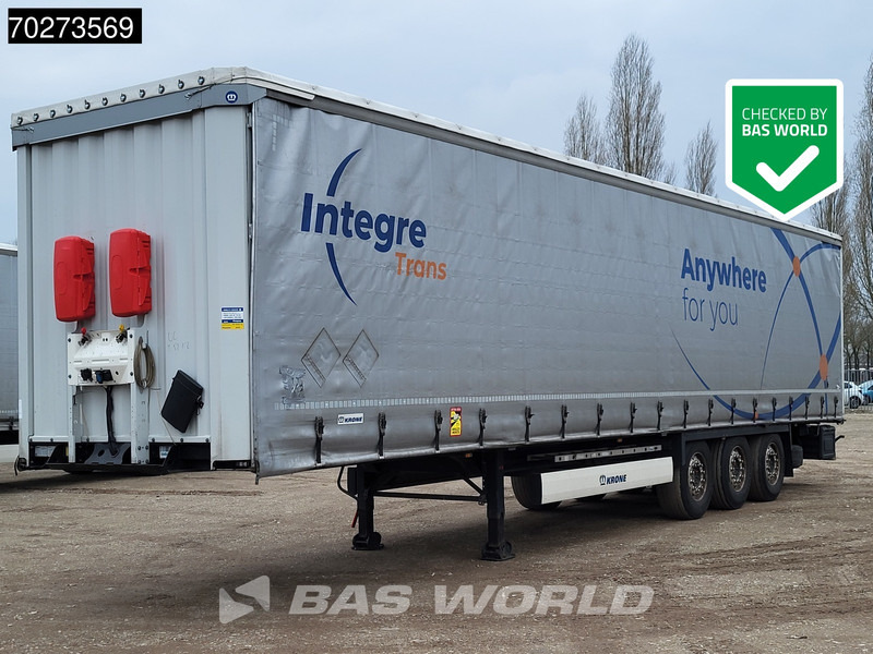 Krone SD 3 axles Edscha Anti-Vandalimus-Plane Alcoa's - Тентований напівпричіп: фото 1 Krone SD 3 axles Edscha Anti-Vandalimus-Plane Alcoa's - Тентований напівпричіп: фото 1