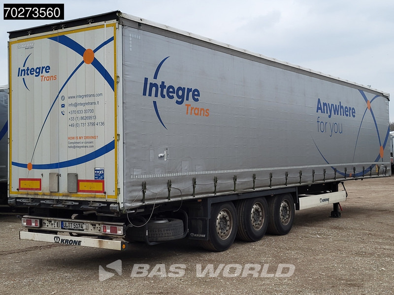 Krone SD 3 axles Edscha Anti-Vandalimus-Plane Alcoa's - Тентований напівпричіп: фото 5 Krone SD 3 axles Edscha Anti-Vandalimus-Plane Alcoa's - Тентований напівпричіп: фото 5
