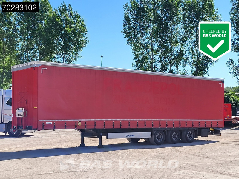 Krone SD 3 axles Liftachse Mega Hubdach - Тентований напівпричіп: фото 1 Krone SD 3 axles Liftachse Mega Hubdach - Тентований напівпричіп: фото 1