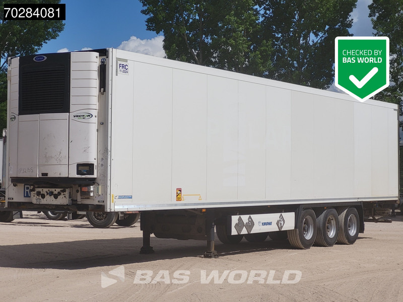 Krone SD 3 axles TÜV 01-26 Doppelverdampfer Doppelstock Blumenbreit Schiebewand - Рефрижератор напівпричіп: фото 1 Krone SD 3 axles TÜV 01-26 Doppelverdampfer Doppelstock Blumenbreit Schiebewand - Рефрижератор напівпричіп: фото 1