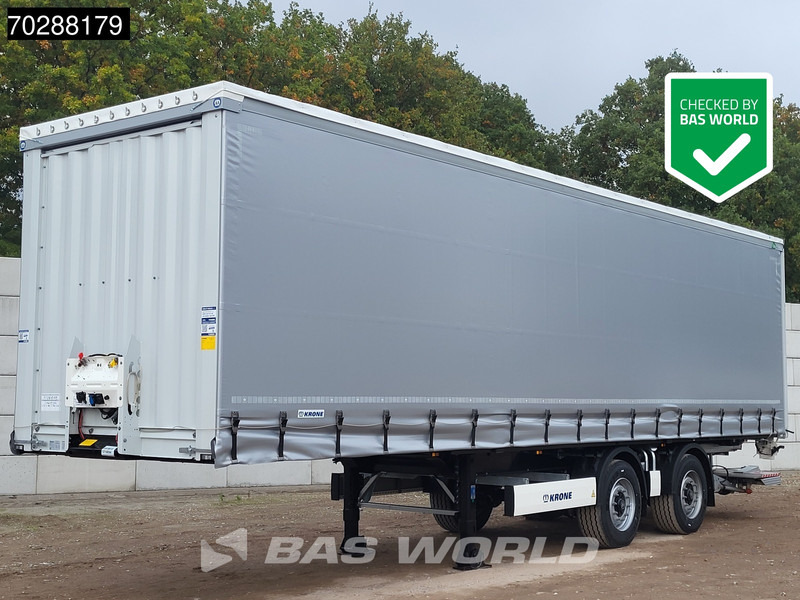 Krone SD NEW Tailgate City Lift + Steeringaxle - Тентований напівпричіп: фото 1 Krone SD NEW Tailgate City Lift + Steeringaxle - Тентований напівпричіп: фото 1