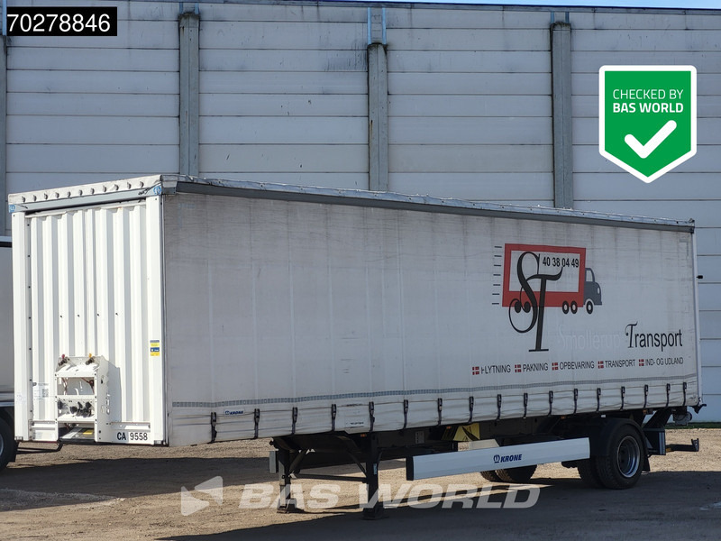 Krone SE City Steering Axle Tailgate LBW - Тентований напівпричіп: фото 1 Krone SE City Steering Axle Tailgate LBW - Тентований напівпричіп: фото 1