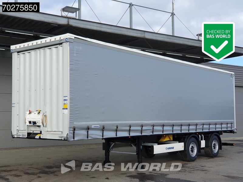 Krone SZ NEW Kooiaap City Lift+Lenkachse Stapler - Тентований напівпричіп: фото 1 Krone SZ NEW Kooiaap City Lift+Lenkachse Stapler - Тентований напівпричіп: фото 1
