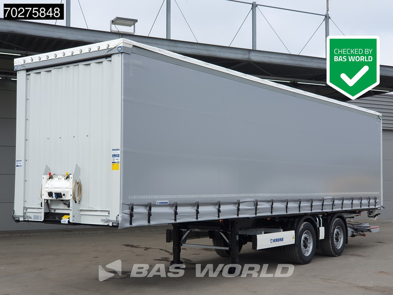 Krone SZ NEW Tailgate City Lift + Lenkachse LBW Ladebordwand - Тентований напівпричіп: фото 1 Krone SZ NEW Tailgate City Lift + Lenkachse LBW Ladebordwand - Тентований напівпричіп: фото 1