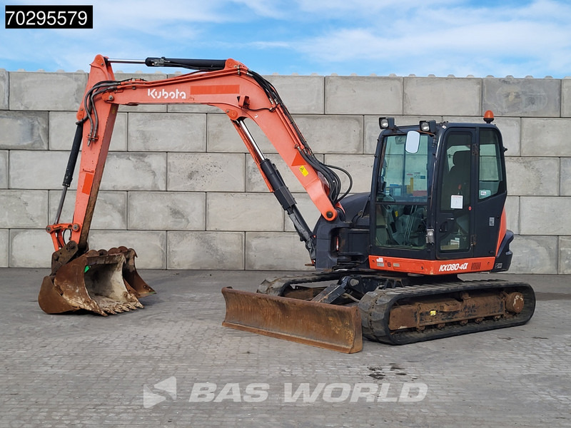 Kubota KX080-4a - Міні-екскаватор: фото 3 Kubota KX080-4a - Міні-екскаватор: фото 3