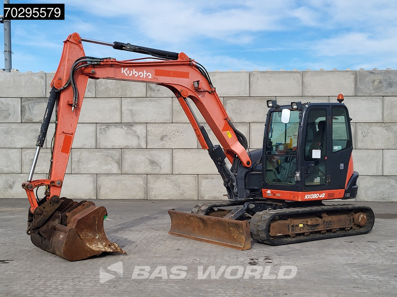 Kubota KX080-4a - Міні-екскаватор: фото 2 Kubota KX080-4a - Міні-екскаватор: фото 2
