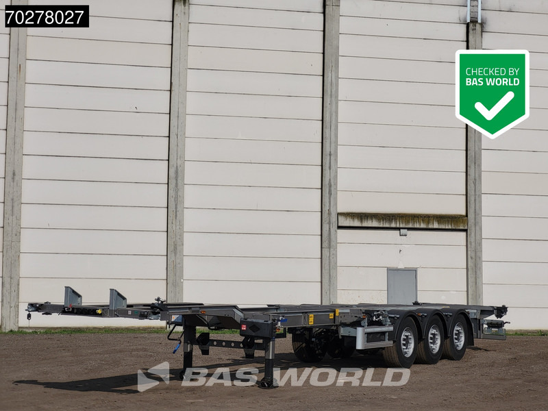 Lecitrailer SR3EC 3 axles UNUSED Liftachse Multi'45 - Контейнеровоз/ Змінний кузов напівпричіп: фото 1 Lecitrailer SR3EC 3 axles UNUSED Liftachse Multi'45 - Контейнеровоз/ Змінний кузов напівпричіп: фото 1