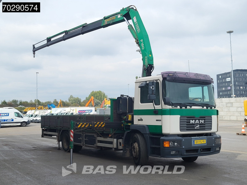 MAN 18.224 18 M 4X2 NL-Truck APK Fassi F150A.24 Kran Crane Manual Euro 2 - Бортова вантажівка/ Платформа, Вантажівка з маніпулятором: фото 3 MAN 18.224 18 M 4X2 NL-Truck APK Fassi F150A.24 Kran Crane Manual Euro 2 - Бортова вантажівка/ Платформа, Вантажівка з маніпулятором: фото 3