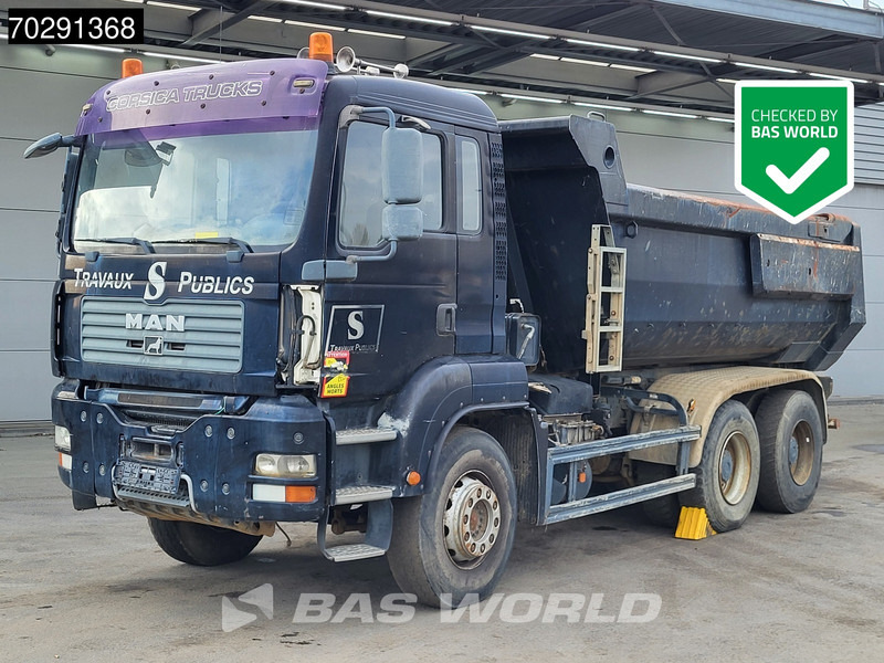 MAN TGA 33.360 6X4 BROKEN ENGINE! 13m3 Meiller tipper Steel suspension Manual Euro 4 - Самоскид вантажівка: фото 1 MAN TGA 33.360 6X4 BROKEN ENGINE! 13m3 Meiller tipper Steel suspension Manual Euro 4 - Самоскид вантажівка: фото 1