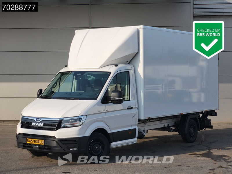 MAN TGE 3.180 Automaat Laadklep Bakwagen 2025 Facelift Navi LED Airco Cruise Euro6 Meubelbak Koffer 21m3 A/C Cruise control - Фургон з закритим кузовом: фото 1 MAN TGE 3.180 Automaat Laadklep Bakwagen 2025 Facelift Navi LED Airco Cruise Euro6 Meubelbak Koffer 21m3 A/C Cruise control - Фургон з закритим кузовом: фото 1