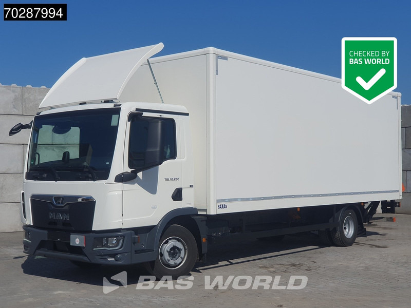 MAN TGL 12.250 4X2 12tonner 1500kg Ladebordwand Automatic Euro 6 - Вантажівка з закритим кузовом: фото 1 MAN TGL 12.250 4X2 12tonner 1500kg Ladebordwand Automatic Euro 6 - Вантажівка з закритим кузовом: фото 1