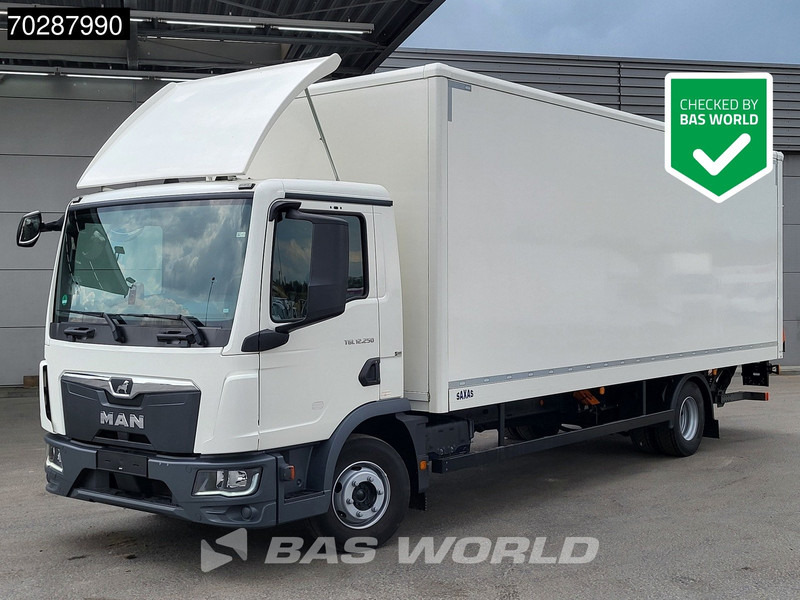 MAN TGL 12.250 4X2 12tonner 1500kg Ladebordwand Automatic Euro 6 - Вантажівка з закритим кузовом: фото 1 MAN TGL 12.250 4X2 12tonner 1500kg Ladebordwand Automatic Euro 6 - Вантажівка з закритим кузовом: фото 1