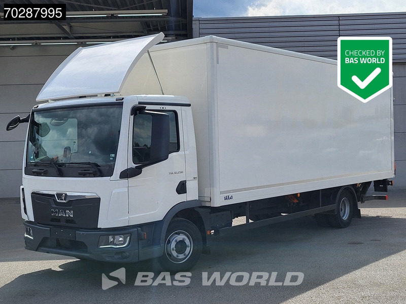 MAN TGL 12.250 4X2 12tonner LOW Mileage 1500kg Ladebordwand Automatic Euro 6 - Вантажівка з закритим кузовом: фото 1 MAN TGL 12.250 4X2 12tonner LOW Mileage 1500kg Ladebordwand Automatic Euro 6 - Вантажівка з закритим кузовом: фото 1