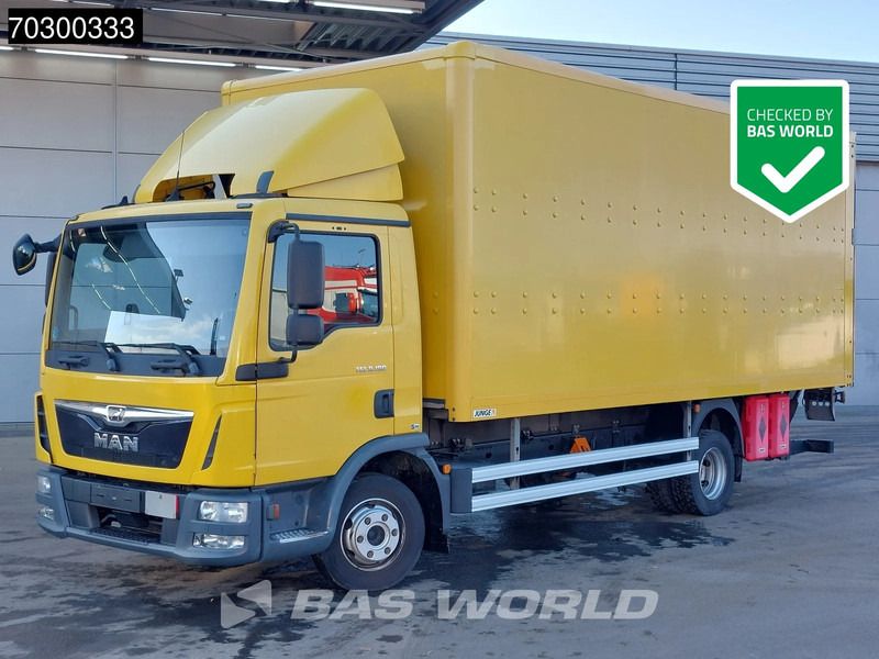 MAN TGL 8.190 4X2 8tonner 1500kg Ladebordwand Automatic Euro 6 - Вантажівка з закритим кузовом: фото 1 MAN TGL 8.190 4X2 8tonner 1500kg Ladebordwand Automatic Euro 6 - Вантажівка з закритим кузовом: фото 1
