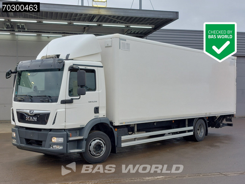 MAN TGM 15.250 4X2 15tonner Automatic Ladebordwand Euro 6 - Вантажівка з закритим кузовом: фото 1 MAN TGM 15.250 4X2 15tonner Automatic Ladebordwand Euro 6 - Вантажівка з закритим кузовом: фото 1