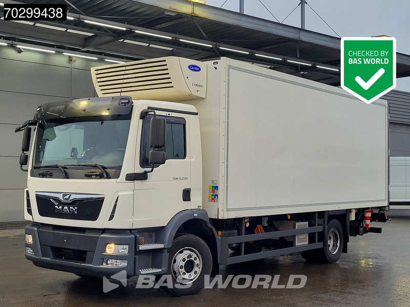 MAN TGM 15.250 TGL 4X2 Carrier Syberia 1500kg Ladebordwand Automatic Euro 6 - Рефрижератор вантажівка: фото 1 MAN TGM 15.250 TGL 4X2 Carrier Syberia 1500kg Ladebordwand Automatic Euro 6 - Рефрижератор вантажівка: фото 1