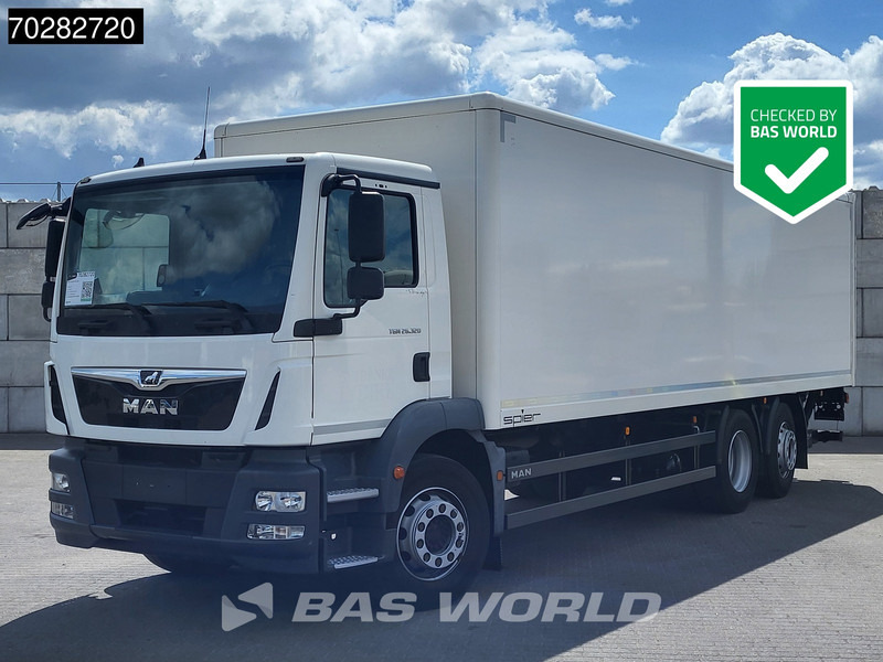 MAN TGM 26.320 6X2 2000kg Ladebordwand Automatic Lift+steering axle Navi Euro 6 - Вантажівка з закритим кузовом: фото 1 MAN TGM 26.320 6X2 2000kg Ladebordwand Automatic Lift+steering axle Navi Euro 6 - Вантажівка з закритим кузовом: фото 1