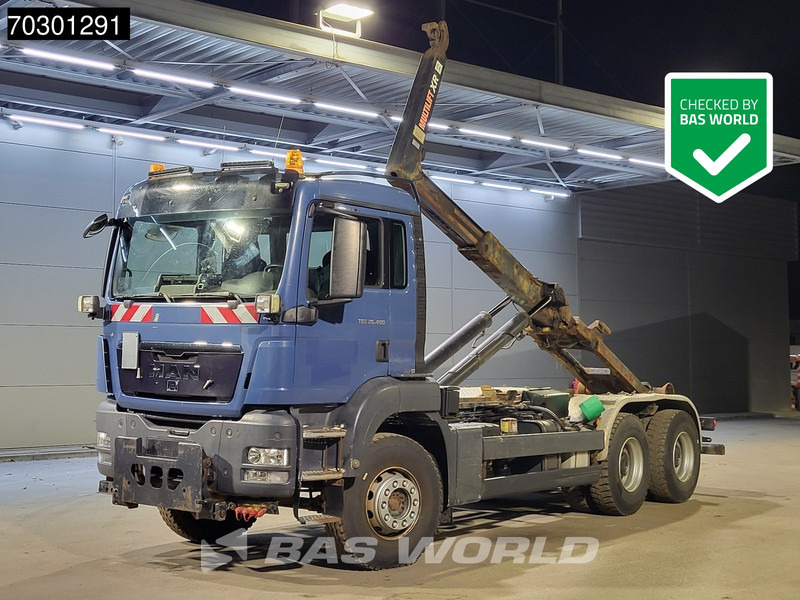 MAN TGS 26.400 6X4 Hiab XR21S56 Containersystem Automatic Euro 5 - Гаковий мультиліфт вантажівка: фото 1 MAN TGS 26.400 6X4 Hiab XR21S56 Containersystem Automatic Euro 5 - Гаковий мультиліфт вантажівка: фото 1