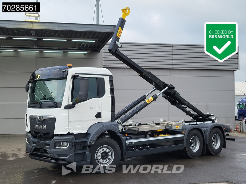 MAN TGS 26.440 6X4 NEW HYVA H20-60S Automatic Steelsuspension Euro 6 - Гаковий мультиліфт вантажівка: фото 1 MAN TGS 26.440 6X4 NEW HYVA H20-60S Automatic Steelsuspension Euro 6 - Гаковий мультиліфт вантажівка: фото 1