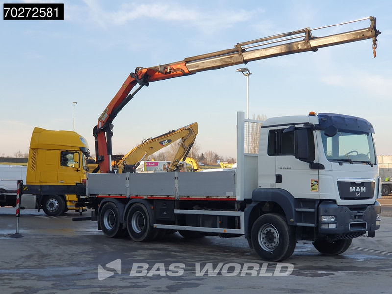 MAN TGS 26.440 6X4 Palfinger PK18002 EH Kran Crane Manual Remote Euro 5 - Бортова вантажівка/ Платформа, Вантажівка з маніпулятором: фото 5 MAN TGS 26.440 6X4 Palfinger PK18002 EH Kran Crane Manual Remote Euro 5 - Бортова вантажівка/ Платформа, Вантажівка з маніпулятором: фото 5