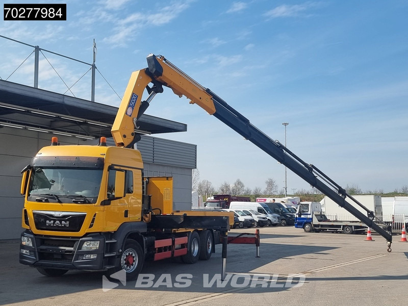 MAN TGS 26.480 6X4 HMF 5020 K6 Crane Kran 6x2H4 Hydrodrive Euro 6 - Бортова вантажівка/ Платформа, Вантажівка з маніпулятором: фото 3 MAN TGS 26.480 6X4 HMF 5020 K6 Crane Kran 6x2H4 Hydrodrive Euro 6 - Бортова вантажівка/ Платформа, Вантажівка з маніпулятором: фото 3