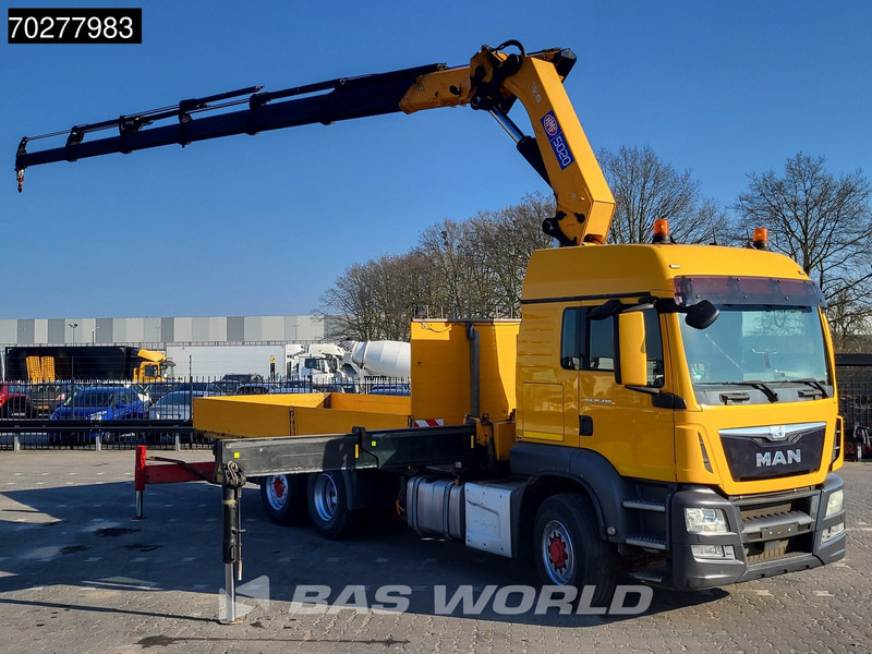 MAN TGS 26.480 6X4 HMF 5020-K6 Crane Kran Hydrodrive Lift+Lenkachse Euro 6 - Бортова вантажівка/ Платформа, Вантажівка з маніпулятором: фото 5 MAN TGS 26.480 6X4 HMF 5020-K6 Crane Kran Hydrodrive Lift+Lenkachse Euro 6 - Бортова вантажівка/ Платформа, Вантажівка з маніпулятором: фото 5
