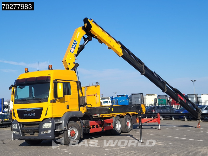 MAN TGS 26.480 6X4 HMF 5020-K6 Crane Kran Hydrodrive Lift+Lenkachse Euro 6 - Бортова вантажівка/ Платформа, Вантажівка з маніпулятором: фото 3 MAN TGS 26.480 6X4 HMF 5020-K6 Crane Kran Hydrodrive Lift+Lenkachse Euro 6 - Бортова вантажівка/ Платформа, Вантажівка з маніпулятором: фото 3