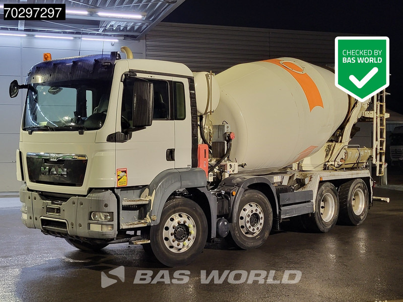 MAN TGS 32.400 8X4 Schwing Stetter Mixer Steelsuspension Automatic Euro 5 - Автобетонозмішувач: фото 1 MAN TGS 32.400 8X4 Schwing Stetter Mixer Steelsuspension Automatic Euro 5 - Автобетонозмішувач: фото 1