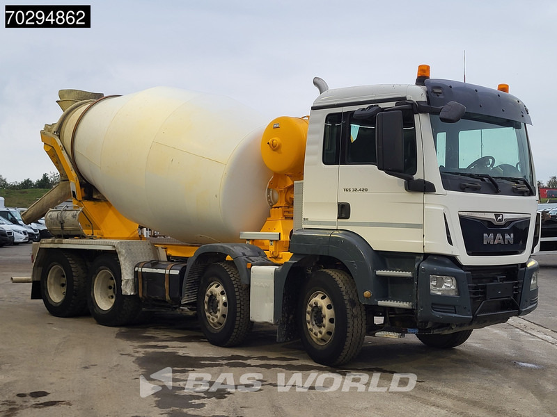 MAN TGS 32.420 8X4 9m3 Stetter Mixer Steel Suspension Automatic Euro 6 - Автобетонозмішувач: фото 3 MAN TGS 32.420 8X4 9m3 Stetter Mixer Steel Suspension Automatic Euro 6 - Автобетонозмішувач: фото 3