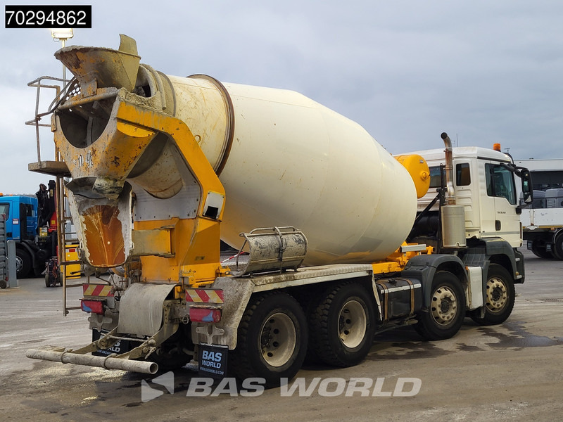 MAN TGS 32.420 8X4 9m3 Stetter Mixer Steel Suspension Automatic Euro 6 - Автобетонозмішувач: фото 5 MAN TGS 32.420 8X4 9m3 Stetter Mixer Steel Suspension Automatic Euro 6 - Автобетонозмішувач: фото 5