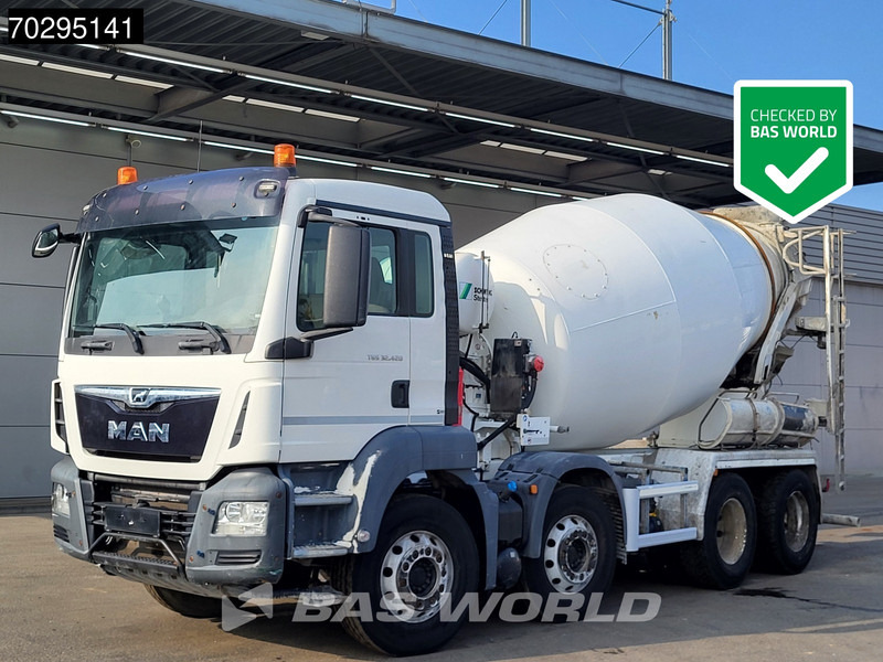 MAN TGS 32.420 8X4 9m3 Stetter Mixer SteelSuspension Automatic Euro 6 - Автобетонозмішувач: фото 1 MAN TGS 32.420 8X4 9m3 Stetter Mixer SteelSuspension Automatic Euro 6 - Автобетонозмішувач: фото 1