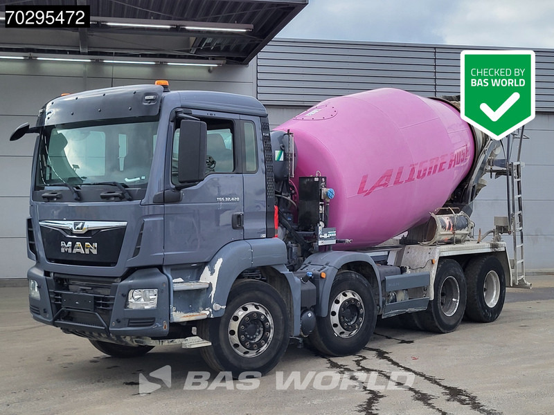 MAN TGS 32.430 8X4 9m3 Stetter Steelsuspension Euro 6 - Автобетонозмішувач: фото 1 MAN TGS 32.430 8X4 9m3 Stetter Steelsuspension Euro 6 - Автобетонозмішувач: фото 1