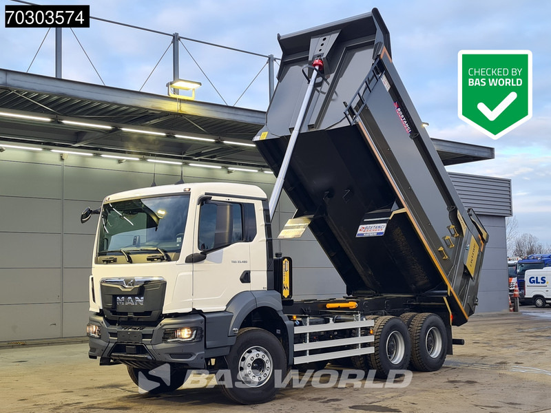 MAN TGS 33.480 6X4 NEW! 20m3 Tipper Steelsuspension Big-Axle Automatic Euro 6 - Самоскид вантажівка: фото 1 MAN TGS 33.480 6X4 NEW! 20m3 Tipper Steelsuspension Big-Axle Automatic Euro 6 - Самоскид вантажівка: фото 1