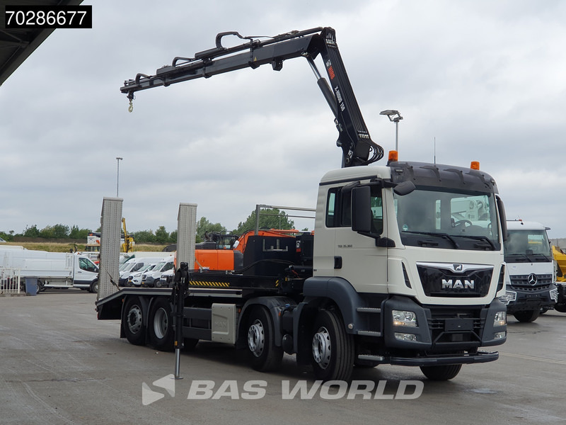 MAN TGS 35.360 8X2 HIAB X-Hiduo 158 BS-3 Crane Lift+lenkasche Machine transporter Euro 6 - Автовоз вантажівка, Вантажівка з маніпулятором: фото 3 MAN TGS 35.360 8X2 HIAB X-Hiduo 158 BS-3 Crane Lift+lenkasche Machine transporter Euro 6 - Автовоз вантажівка, Вантажівка з маніпулятором: фото 3