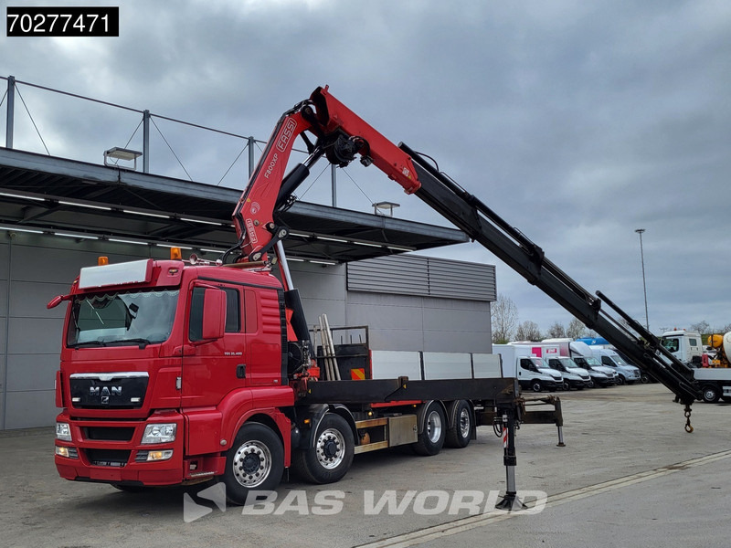 MAN TGS 35.480 8X4 Fassi F800BXP.28 Kran Crane Hydrodrive Lift-Lenkachse Euro 4 - Бортова вантажівка/ Платформа, Вантажівка з маніпулятором: фото 3 MAN TGS 35.480 8X4 Fassi F800BXP.28 Kran Crane Hydrodrive Lift-Lenkachse Euro 4 - Бортова вантажівка/ Платформа, Вантажівка з маніпулятором: фото 3