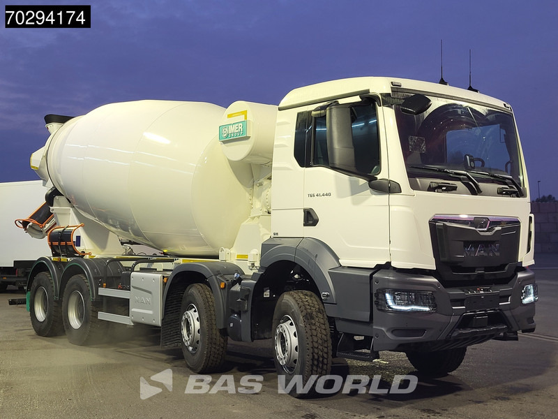 MAN TGS 41.440 8X4 NEW! 12m3 Imer Mixer Steelsuspension Big-Axle Automatic Euro 6 - Автобетонозмішувач: фото 3 MAN TGS 41.440 8X4 NEW! 12m3 Imer Mixer Steelsuspension Big-Axle Automatic Euro 6 - Автобетонозмішувач: фото 3