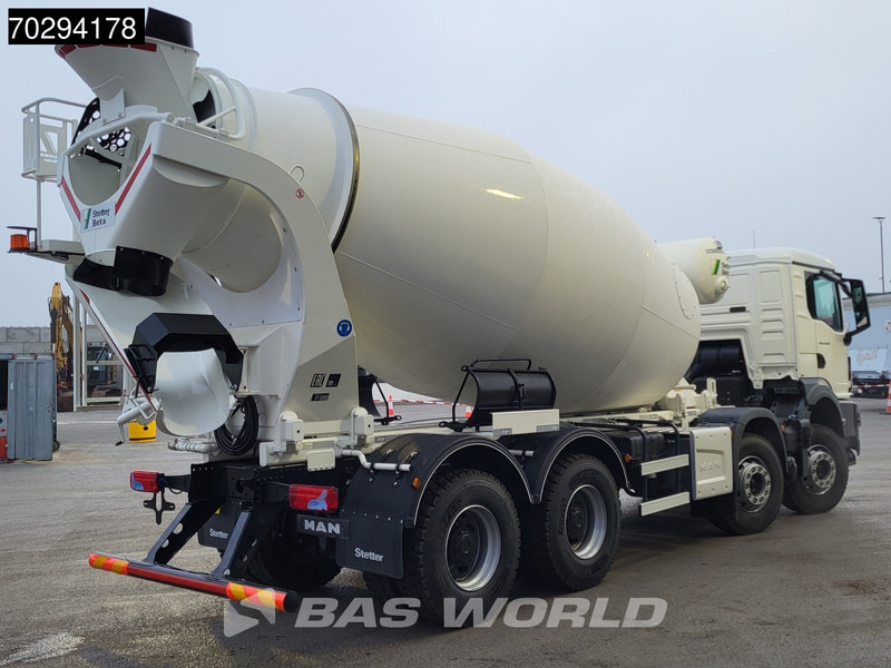 MAN TGS 41.440 8X4 NEW! 12m3 Stetter concrete mixer Big-Axle Steelsuspension Euro 6 - Автобетонозмішувач: фото 5 MAN TGS 41.440 8X4 NEW! 12m3 Stetter concrete mixer Big-Axle Steelsuspension Euro 6 - Автобетонозмішувач: фото 5