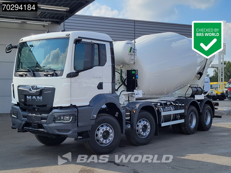 MAN TGS 41.440 8X4 New! 12m3 Stetter Mixer Big-Axle Steelsuspension Automatic Euro 6 - Автобетонозмішувач: фото 1 MAN TGS 41.440 8X4 New! 12m3 Stetter Mixer Big-Axle Steelsuspension Automatic Euro 6 - Автобетонозмішувач: фото 1