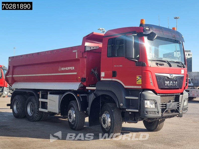 Самоскид вантажівка MAN TGS 41.480 8X8 8x8 Big-Axle Steelsuspension 20m3 Tipper Euro 6: фото 6