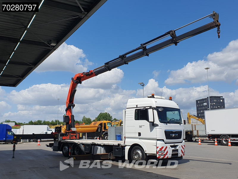 MAN TGX 26.440 6X2 Palfinger PK 53002 SH Kran Crane Steering Axle Automatic Euro 5 - Бортова вантажівка/ Платформа, Вантажівка з маніпулятором: фото 2 MAN TGX 26.440 6X2 Palfinger PK 53002 SH Kran Crane Steering Axle Automatic Euro 5 - Бортова вантажівка/ Платформа, Вантажівка з маніпулятором: фото 2