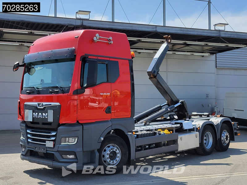 MAN TGX 26.470 TGX 6X2 21 Tonnes VDL hooklift Retarder Lift+Lenkachse ACC Navi Euro 6 - Гаковий мультиліфт вантажівка: фото 2 MAN TGX 26.470 TGX 6X2 21 Tonnes VDL hooklift Retarder Lift+Lenkachse ACC Navi Euro 6 - Гаковий мультиліфт вантажівка: фото 2